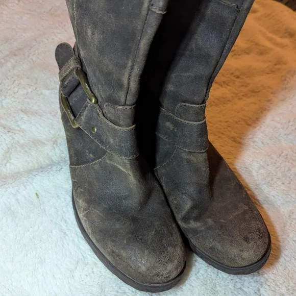 Born brown leather boots sz 8 - Picture 9 of 9